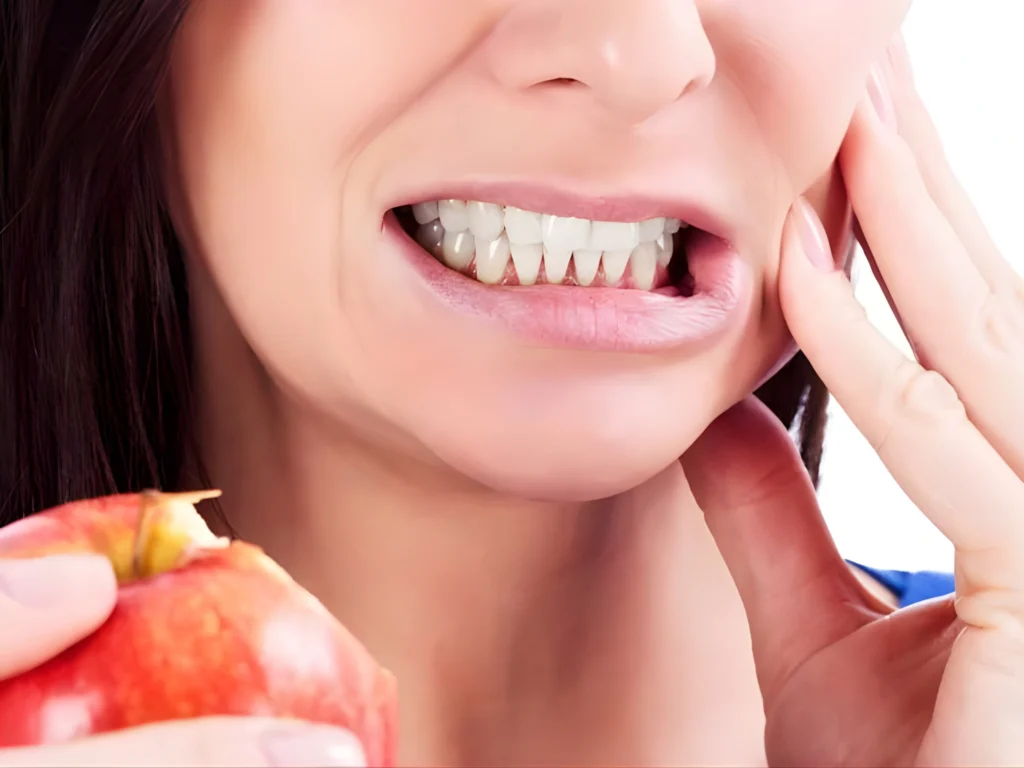 Difficulty with chewing or speaking