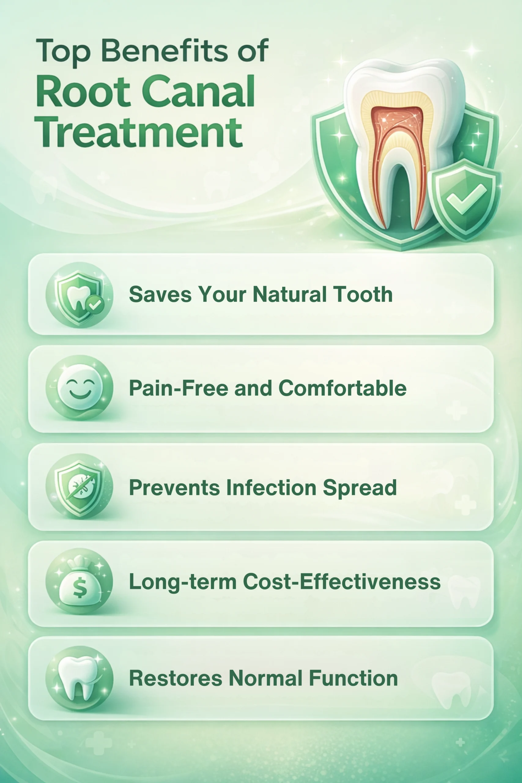 What are the Benefits of Root Canal Treatment
