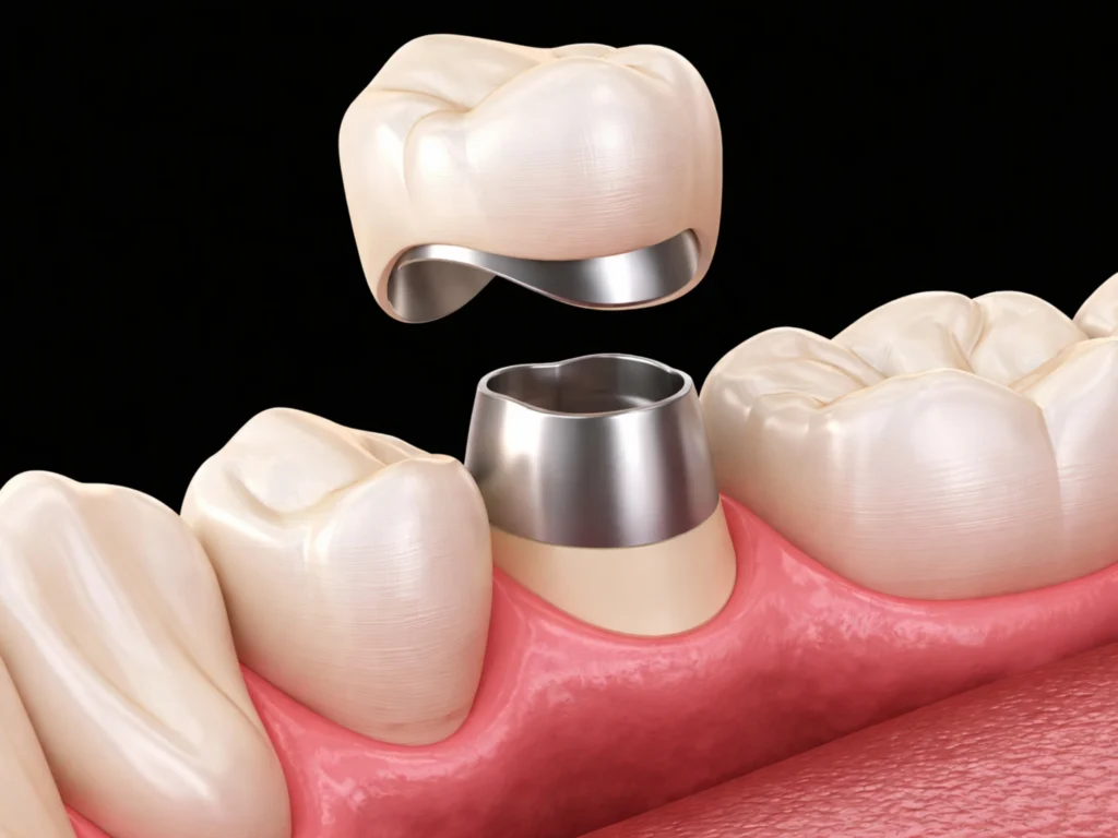 Porcelain-Fused-to-Metal (PFM) Crowns
