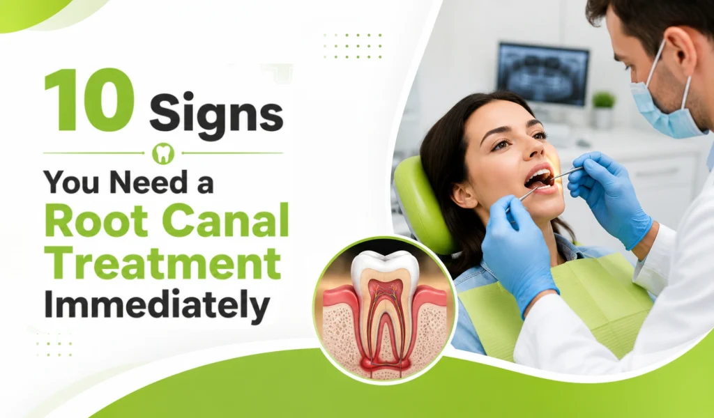 10 Signs You Need a Root Canal Treatment Immediately
