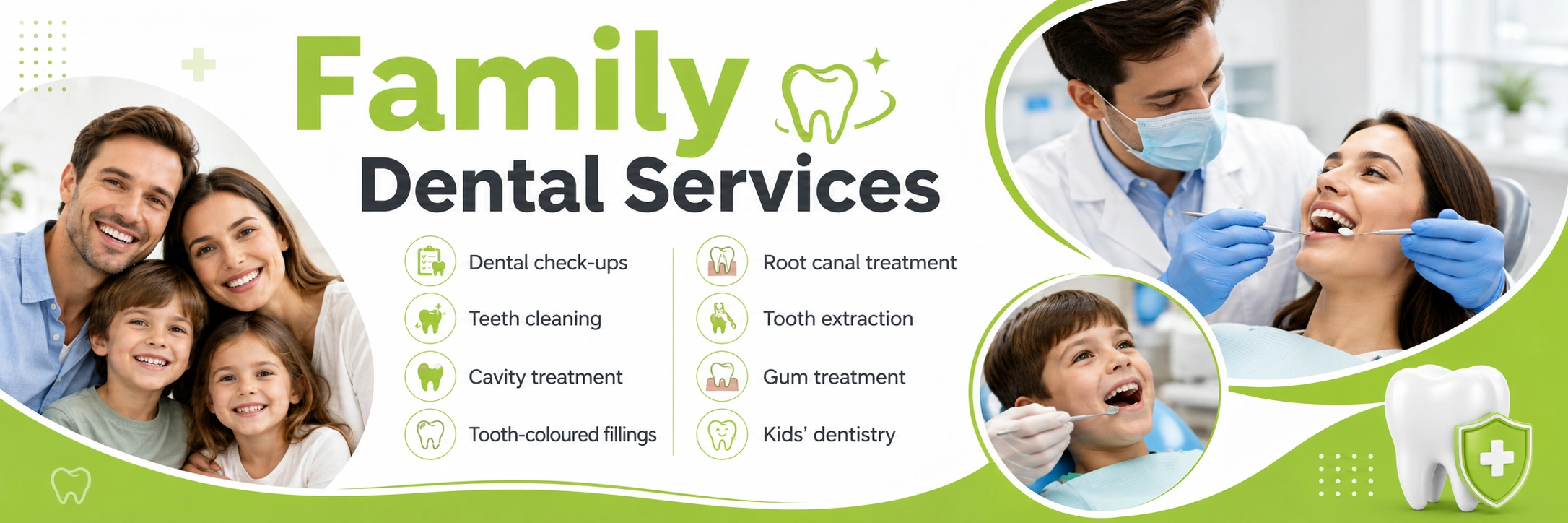 Look for Complete Family Dental Services