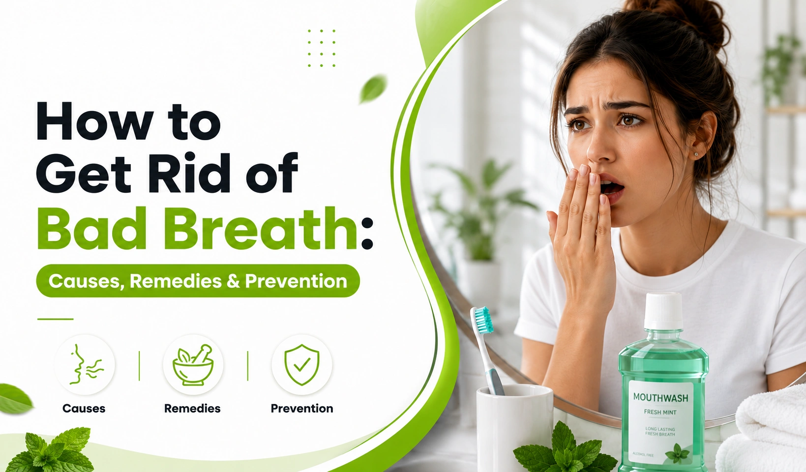How to Get Rid of Bad Breath: Causes, Remedies & Prevention